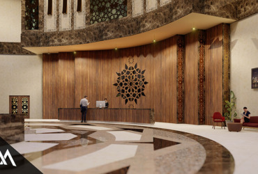 Hotel lobby